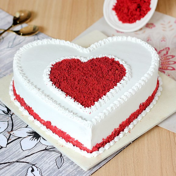 Shape Luxury Red Cake