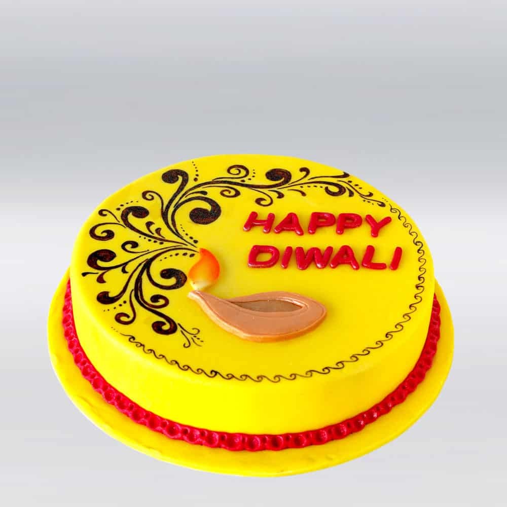 Diya Cake