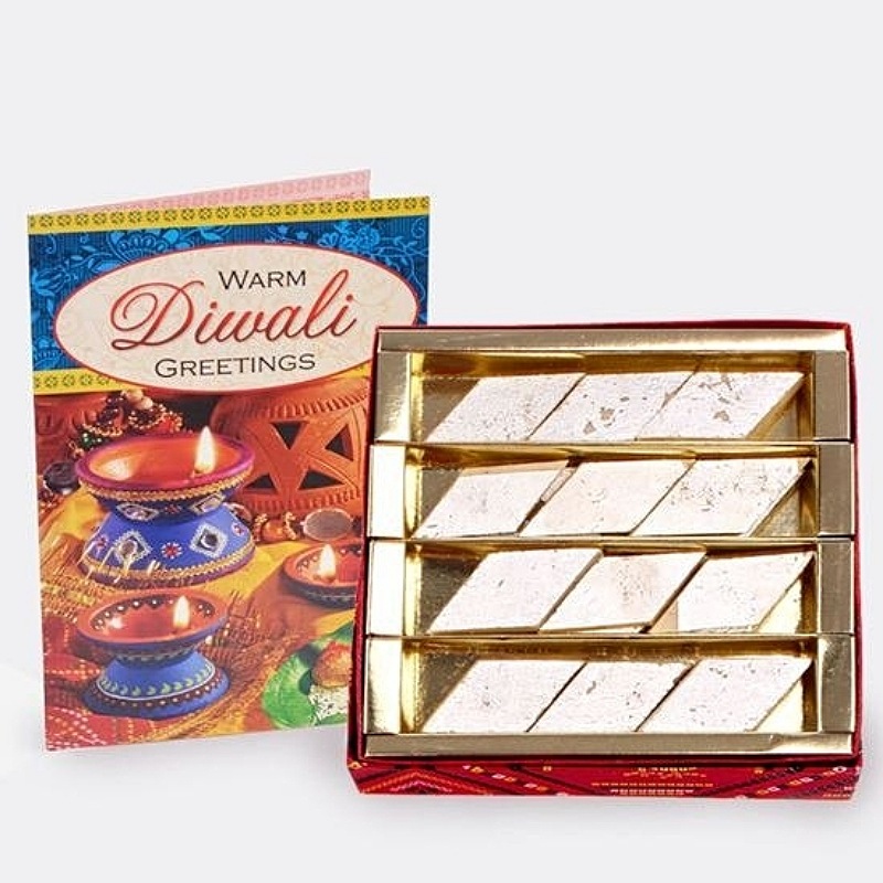 Kaju Katli N Greeting Card
