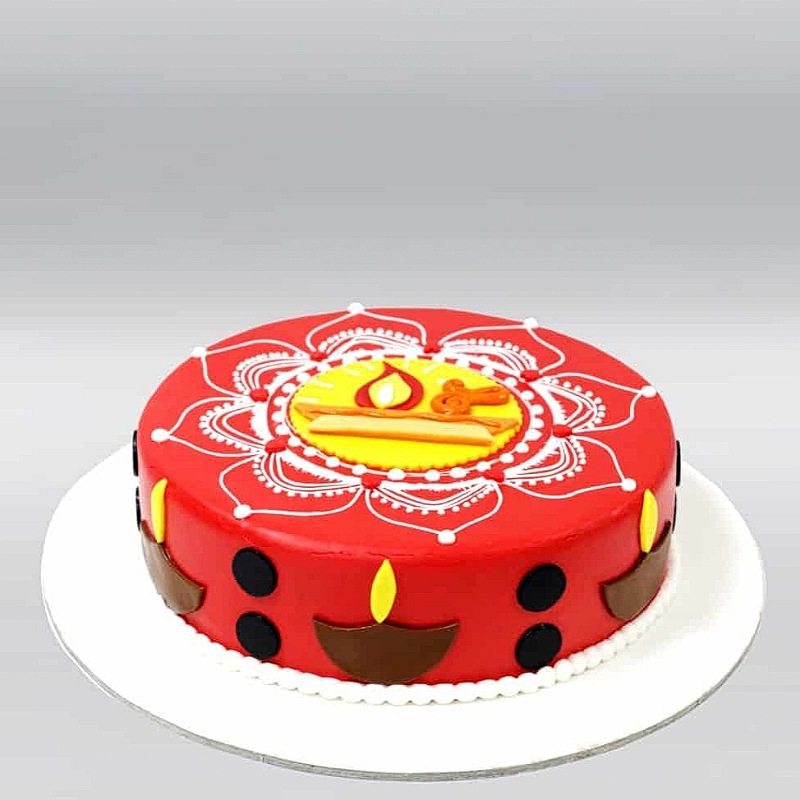 Traditional Diwali Cake