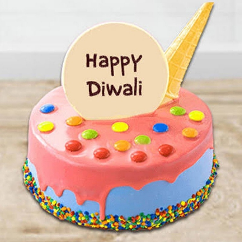 Diwali Fondant Cake