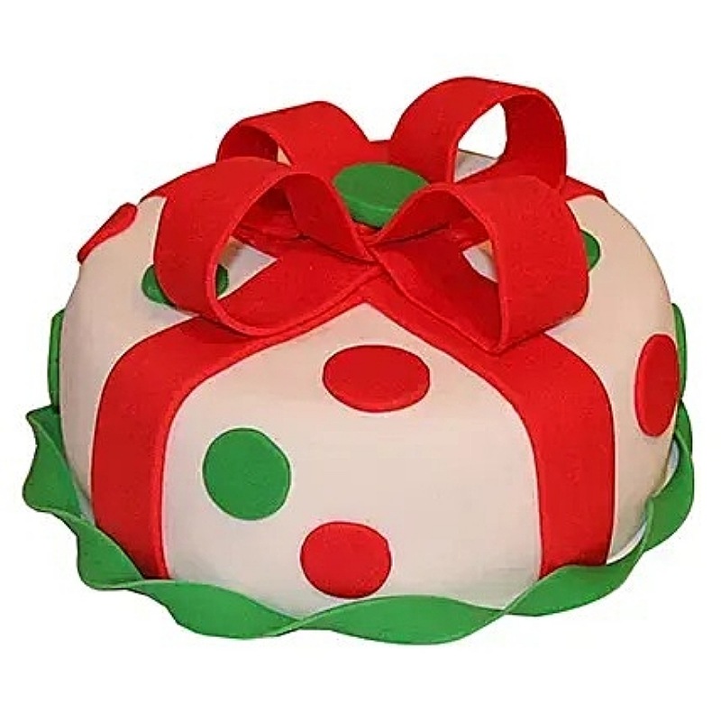 Decorative Christmas Cake